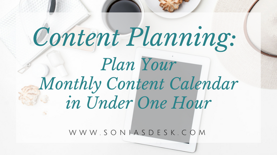 Content Planning